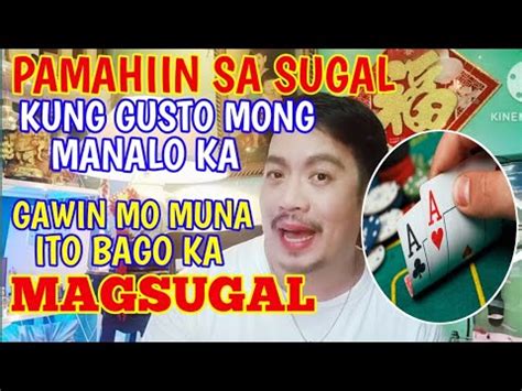 PAMAHIIN SA SUGAL, GUSTO MONG MANALO, GAWIN MO .